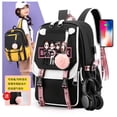 thumbnail image 2 of BLACKPINK Starry Sky Mochila Escolar Bolsa De Señoras Versión Coreana USB, 2 of 4