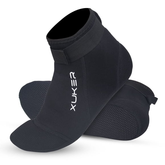 Calcetines de neopreno XUKER de 3 mm para deportes acuáticos, playa y arena