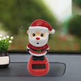 thumbnail image 4 of Figura de baile,decoración de mesa de adorno de coche de juguete de baile solar,Decoración de coche de Papá Noel de juguete de baile con energía Solar,Lindo juguete de baile con energía, 4 of 8