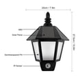 thumbnail image 2 of Lámpara De Pared Con Luz Led Hexagonal Activada Por Movimiento Solar A Prueba De Agua Luz Nocturna Encendida Automáticamente Por La Noche Para Jardín Patio Camino Valla Escaleras Minnieouse HA021267-00, 2 of 7