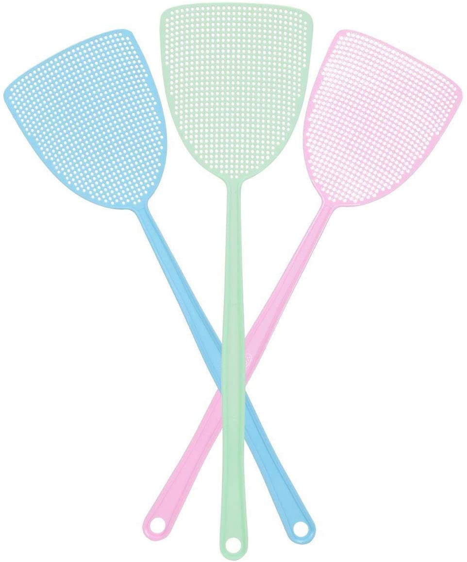 Fly Swatter Broom and Dustpan all in 1 Get rid of those flies and mosquito's 