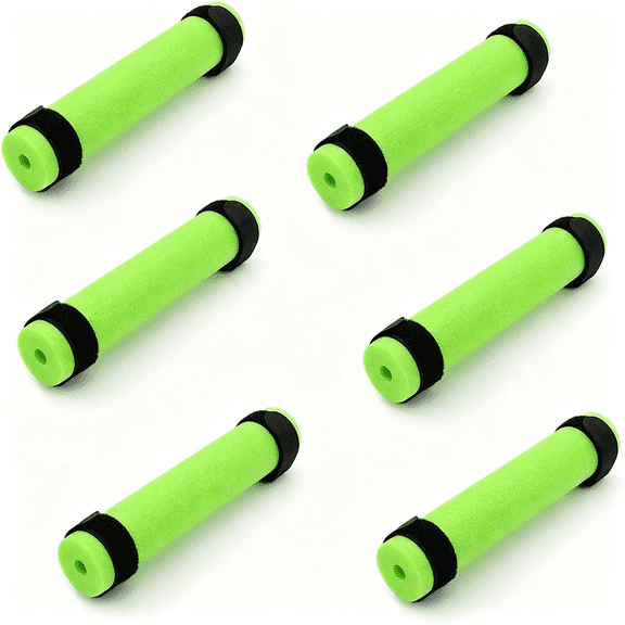 BESTSKY 6 Pack Fishing Rod Floats for Kayaking Floaters Poles Propel Paddle Gear Foam Rod Floaties for Boats and Kayaks Fishing Foam Rod Float Kayak