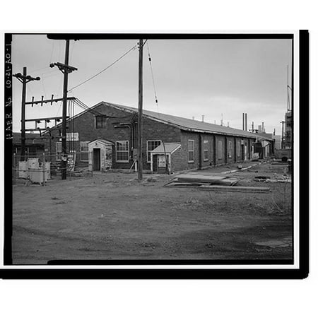 Historic Print, Rocky Mountain Arsenal, Laboratory Building, 510 feet South of December Seventh Avenue; 175 fee, Commerce City, Adams County, CO, 16" x 20"