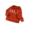 thumbnail image 3 of Sissy Letter Printed Baby Girl Sweatshirt Clothes Kids Infant Pullover Tops Fall Outfit, 3 of 7