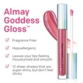 thumbnail image 2 of Brillo de labios Almay Holographic Glitter Finish 700 Flame 26 ml x2, 2 of 7