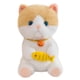 thumbnail image 1 of Gato de peluche, animales de peluche, peluche de gato realista, figura decorativa, Animal relleno, juguete de gato de peluche para niños pequeños, reg Amarillo, 1 of 8