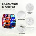thumbnail image 6 of Lsque Five Nights At Freddy'S Printed Women's Running Shorts with Liner Pockets,Elastic Quick Dry Workout Athletic Gym Yoga Shorts,Womens High Waist Shorts-Large, 6 of 9