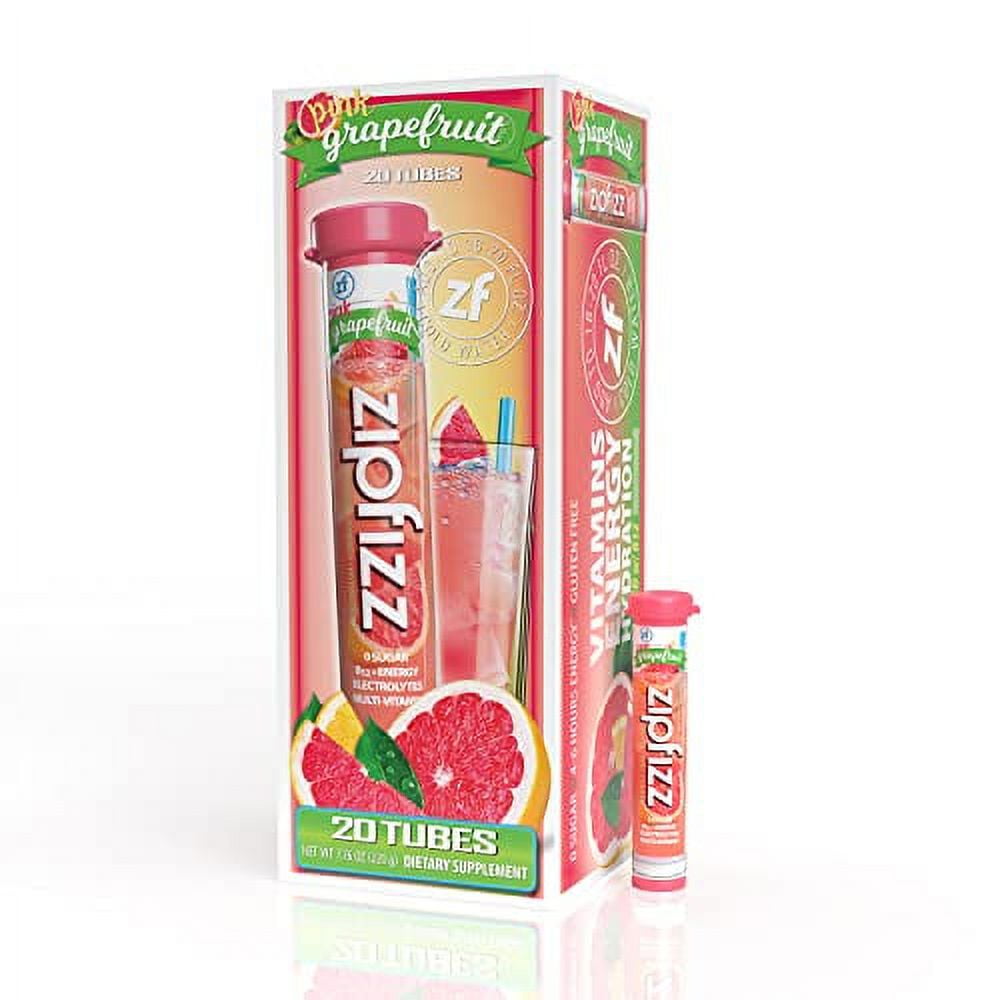 Zipfizz Healthy Energy Drink Mix, Pina Colada and Black Cherry