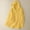 Yellow, variant on FamilyThread Womens Long Sleeve Crew Neck Linen Hoodie Solid Color Sweatshirts Button Up Lightweight Pullover Tops