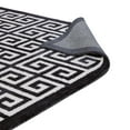 thumbnail image 5 of Freydis Greek Key 5x8 Area Rug - Black and White, 5 of 6