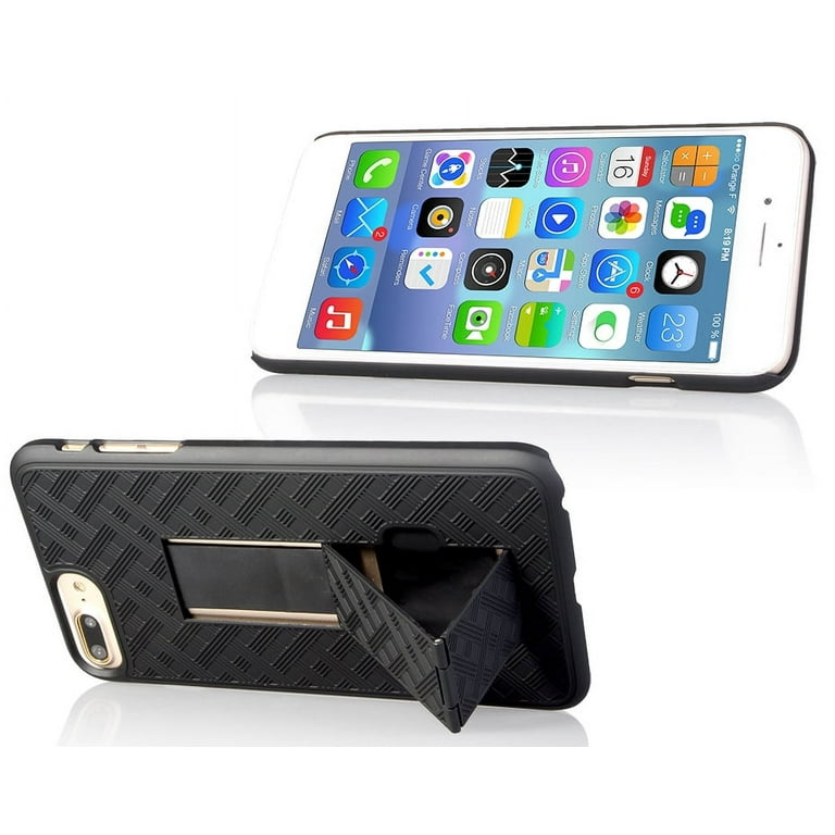 2 In 1 Hard Shell Holster Combo Case Met Kickstand... – Grandado - Foto 3