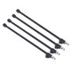 thumbnail image 4 of Aire de Cabeza Dual Cuck, Longitud Total de 14 Pulgadas 4pcs 1/4 Pulgada de Hilo Femenino de Inflacia Extendida Chuck para SUV Vehículo Comercial, 4 of 7