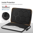 thumbnail image 4 of Funda para portátil FINPAC para MacBook Air/Pro de 15 a 16 pulgadas, color negro, 4 of 7