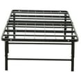 thumbnail image 3 of JERFIT Twin Metal Bed Frame with 14 Inch Underbed Storage, Heavy Duty Steel Mattress Foundation Platform, No Box Spring Needed, Easy Assembly, Black, 3 of 5
