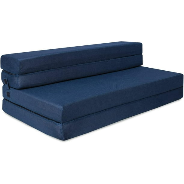 TriFold Foam Folding Mattress Full Size Foldable Sofa Mattress