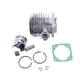 thumbnail image 2 of Cylinder Piston Kit Replacement for 49cc 2 Stroke Engine Mini Motorcycle Off-Road ATV Quad Bike Mini Motorcycle, 2 of 3