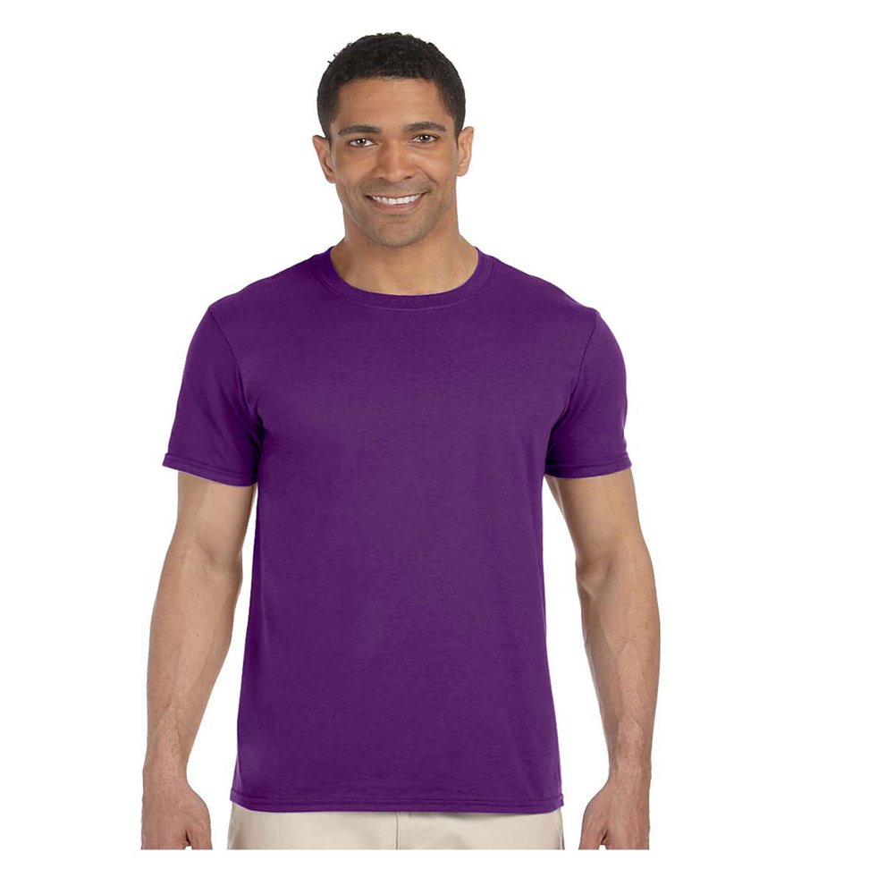 Gildan - Gildan Men's Softstyle Preshrunk Tearaway Label T-Shirt, Style G64000 - Walmart.com ...