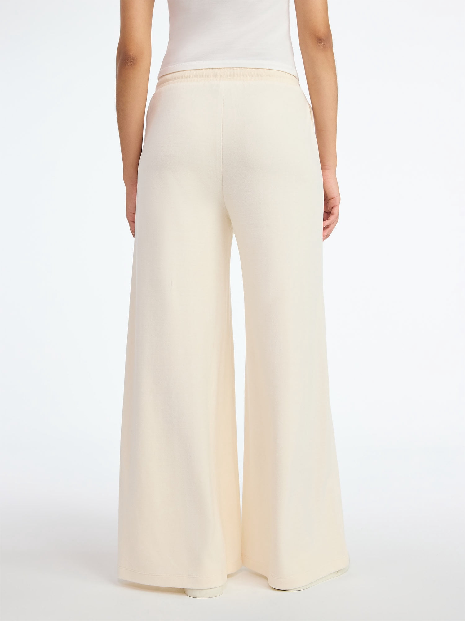 Scoop Women’s Velour Wide Leg Pants, Sizes XS-XXL