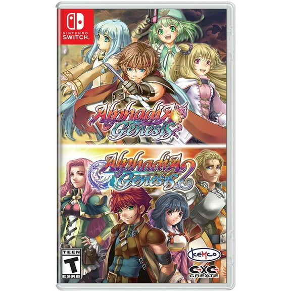 Alphadia Genesis 1 & 2 [Nintendo Switch]