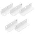 thumbnail image 1 of Miangastore Gates Supporting Brackets White Stainless Steel 5Set 3.14X0.86X0.86In, 1 of 9