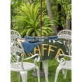 thumbnail image 3 of Outdoor Tablecloths with Umbrella Hole & Zipper, Green Giraffe Round Tablecloth 54 Inch, Love Heart Spring Floral Botanical Waterproof Table Cloth, Patio/Pool/Picnic Table Covers, 3 of 8