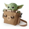thumbnail image 5 of Star Wars The Mandalorian Grogu Plush Set, Character Doll with Soft Body, Sounds & Carrier (11-inch), 5 of 7