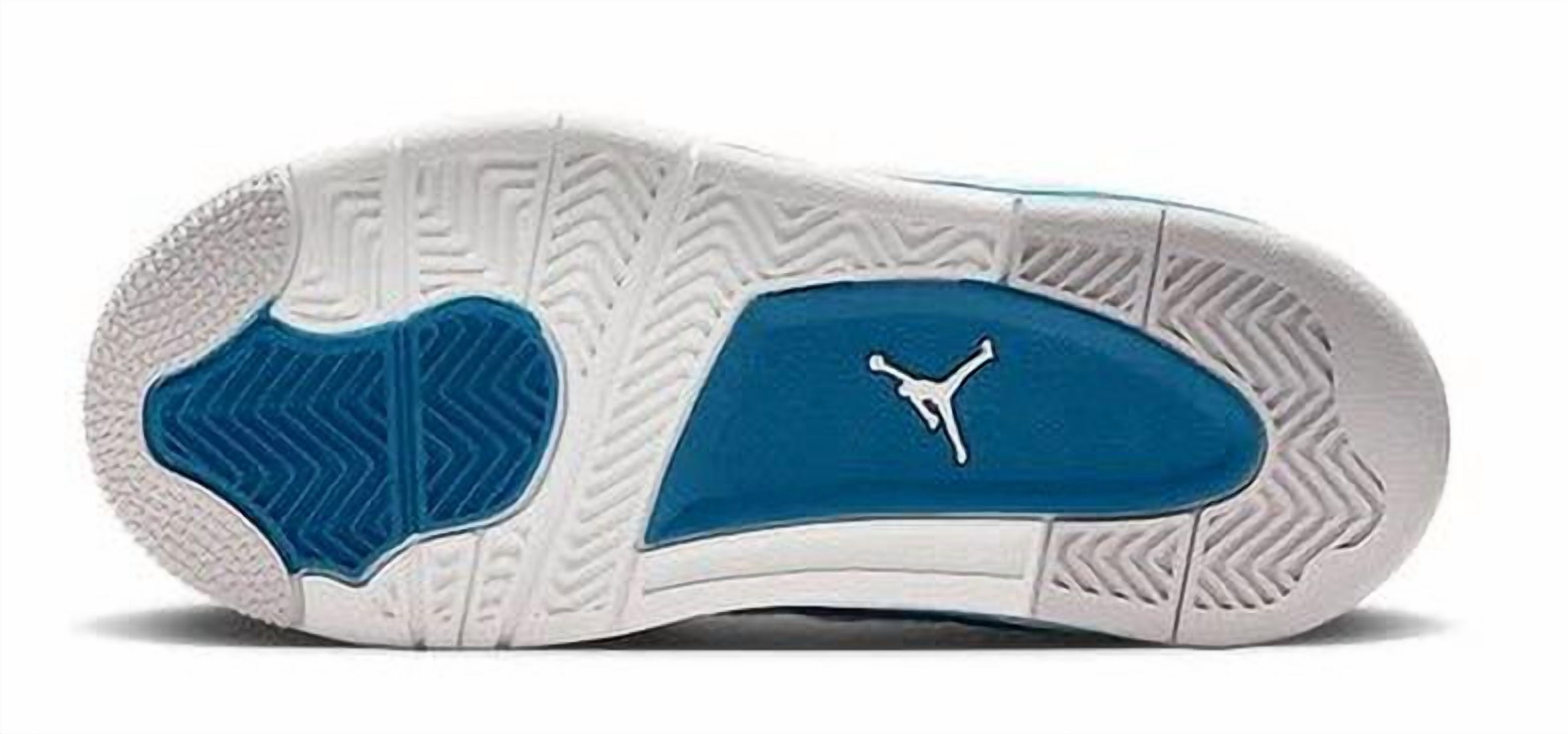 Jordan Unisex Kids’ Athletic Shoes, Off White/Military Blue, Size 11.5