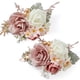 thumbnail image 1 of Set de Boutonnières Serwalin para Hombre Corsage Boda Promoción Rosa, 1 of 6