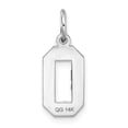 thumbnail image 3 of 14K White Gold Charm Pendant Themed 0 19 mm 7 Small Satin Number, 3 of 3