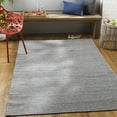 thumbnail image 4 of Hauteloom Junortoun Recycled Material Living Room, Bedroom Area Rug - Contemporary - Gray - 12' x 15', 4 of 9