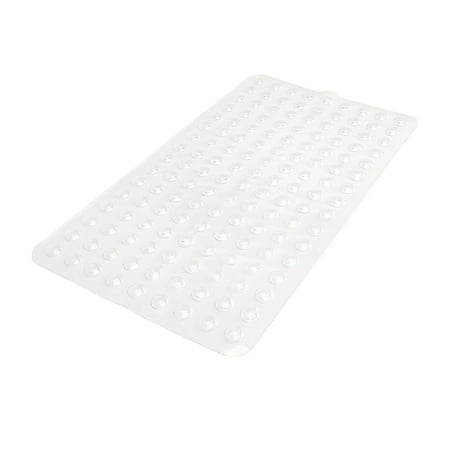 Bath Bliss Sanitized Antimicrobial Bathmat in White