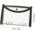 thumbnail image 6 of Fufafayo under $5 3Pcs Binder, Loose-Leaf Binder, PVC Transparent Binder, Travel Account Notebook, Budget Planner Notebook, Stainless Steel Ring Binder, Switch Opening Mechanism, 6 of 9