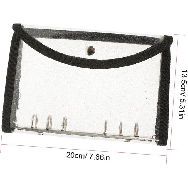 Wrapped Loose-leaf PVC Transparent Case New Travel Account Book