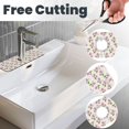 thumbnail image 3 of Bingfone Tulips Flowers Print Splash Guard for Sink Faucet,Super Absorbent Fast Drying Mat Sink-Splash Guard Behind Faucet Drip Catcher for Kitchen,Sink Mat,Dish Drying Mat, 3 of 8