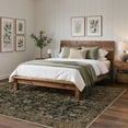 thumbnail image 3 of KUETH 5x7 Vintage Floral Area Rugs Machine Washable Rugs for Living Room, Non Slip Flat Pile Rug with Rubber Backing, Boho Rug for Entryway Bedroom Dining Room Home Office, 3 of 12
