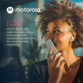 thumbnail image 5 of Motorola Motobud 085 White True Wireless Bluetooth Earbuds, 5 of 5