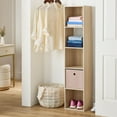 thumbnail image 4 of Mainstays 5 Cube Vertical Storage Organizer, Spring Pine, 4 of 9