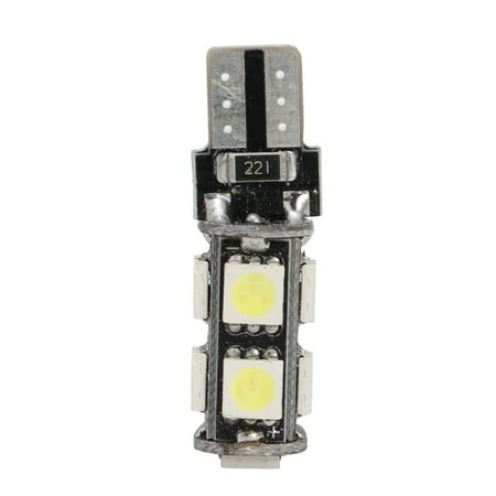 

Canbus T10 W5W 5050 9-SMD LED White Wedge ERROR FREE License Plate Light Bulb