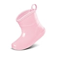 thumbnail image 4 of GYMEPIC Toddler Girls' PVC Rain Boots Lightweight Waterproof Solid Color Rain Boots for Kids Pink Toddler 10, 4 of 5
