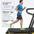 thumbnail image 3 of Caminadora Curva Plegable Bluelander con Pantalla Digital, Velocidad 22 km/h, Desacelerador Inteligente con Soporte para Teléfono y Ruedas de Transporte, 3 of 7
