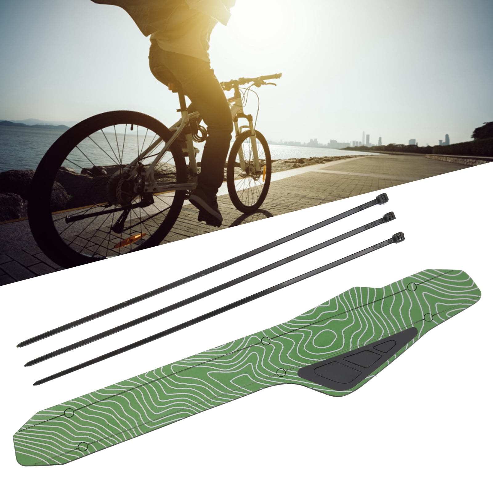 Protège-base De Cadre Vélo ENLEE – Protection De Chaîne Universelle Noir