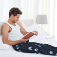 thumbnail image 5 of Vsdgher Night Forest Wolf Mens Pajama Pants Sleep & Lounge Pants, PJ Pants-X-Large, 5 of 6