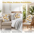 thumbnail image 7 of REGALWOVEN Floral Throw Pillow Covers Pack of 2, Flower Plant Farmhouse Decor Cushion Cover for Home Flower-4 18" x 18", 7 of 7