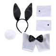 thumbnail image 2 of Women's Bunny Costume Cuffs Rabbit Tail for Easter Party Bunny Girl Cosplay, 2 of 8