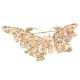 thumbnail image 2 of Large Crystal Butterfly Brooch, 2 of 2