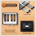 thumbnail image 4 of Toaster Mecity - Control de pantalla táctil de 4 cortes (1650 W), color negro mate, 4 of 8
