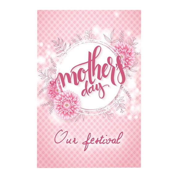 Oioii Mother's Day Garden Flag Double Sided Printed Yard Flag, Weather Resistant Outdoor Decor for Patio Lawn Garden Balcony, Mother's Day Gift, Mother's Day Ornament, A