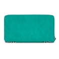 thumbnail image 3 of Wrangler Western Wallet for Women RFID Paisley Wristlet Purse with zipper, Turquoise, 3 of 7