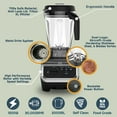 thumbnail image 4 of iCucina Commercial High Speed Blender, 64 oz, Professional Smoothie Blender For Frozen Fruit, Ice Crushing Mixer, Soup Maker, Licuadora, 4 of 6