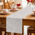 thumbnail image 5 of Grey Branches Table Runner - 72 Inch Long Vintage Art Farmhouse Cotton and Linen Blended Dress Scarves Farmhouse Table Runner for Kitchen Dining, Coffee Table, 13" x 72", 5 of 8